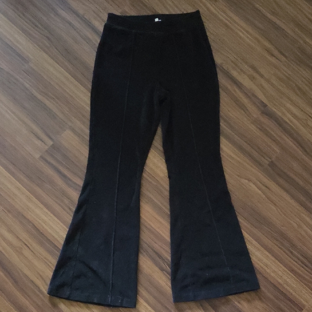 Aerie Black Corduroy Trousers Size S
